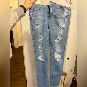 Levi’s skinny, size 27. Basically brand new